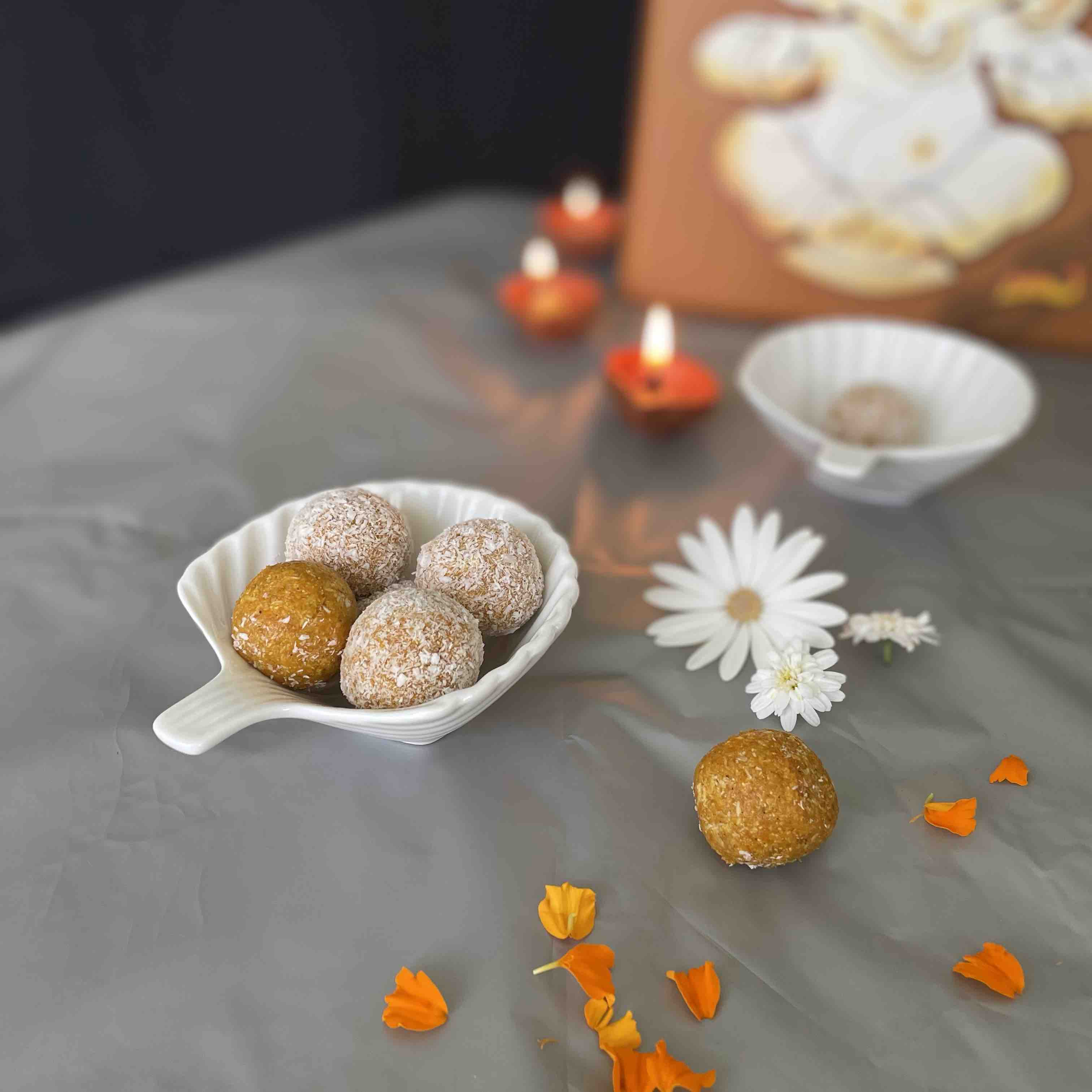 Oats and carrot energy bites