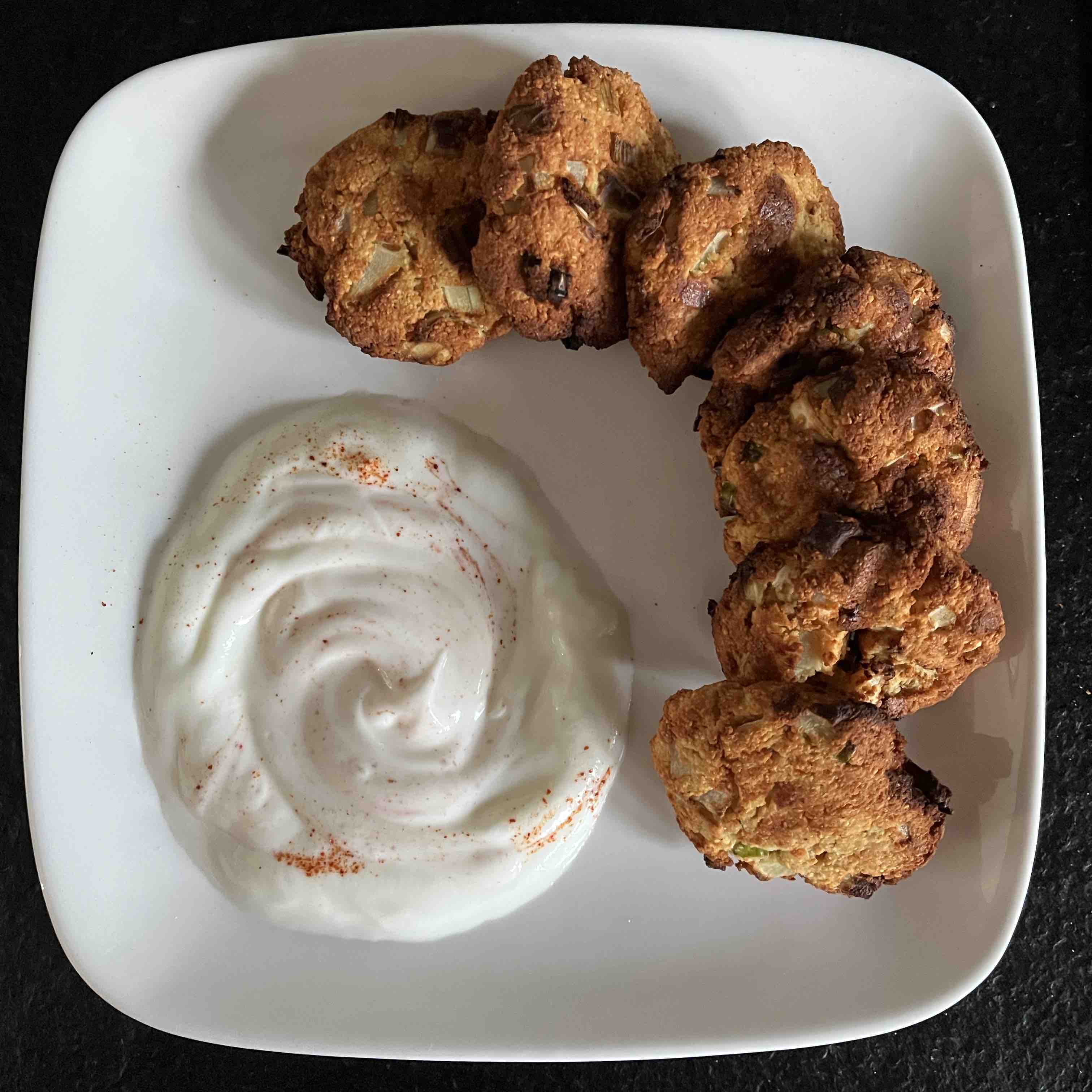 Soya Paneer Vada (Air fryer)