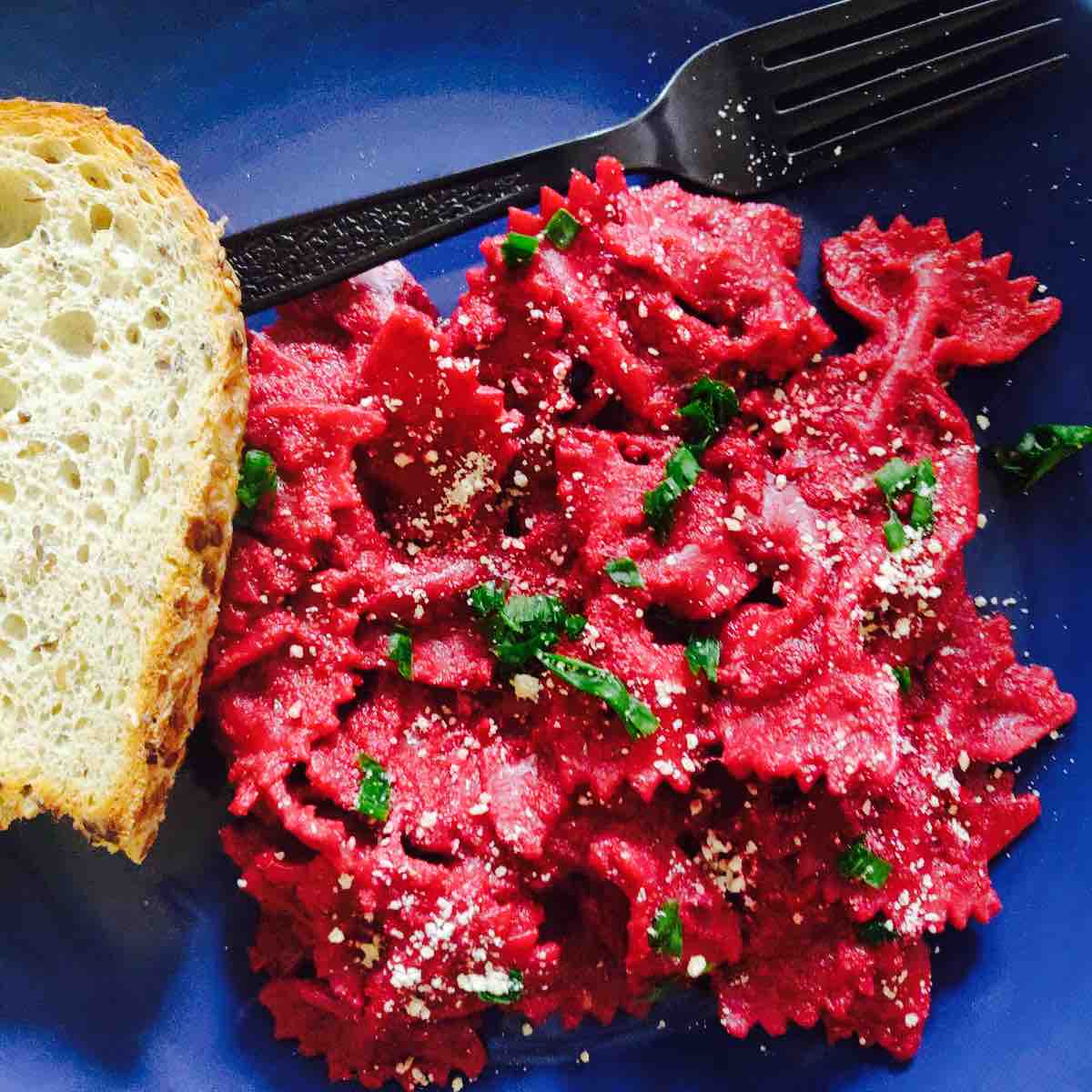 Beetroot pasta #FITTRMasterchef3