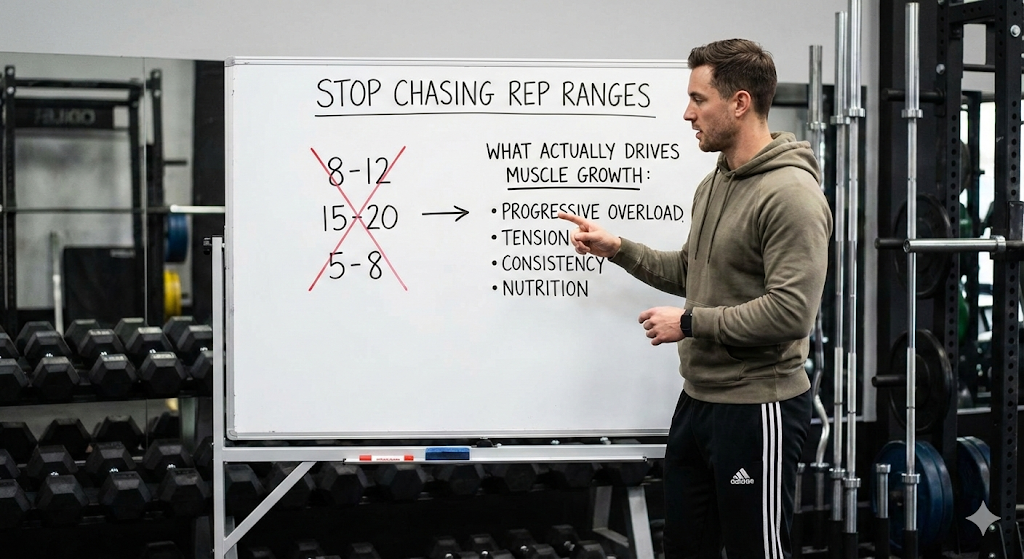 Stop Chasing Rep Ranges: What Actually Drives Muscle Growt