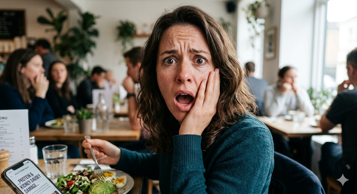 High Creatinine on Your KFT? Your High Protein Diet Might Be the Reason, Not Kidney Damage