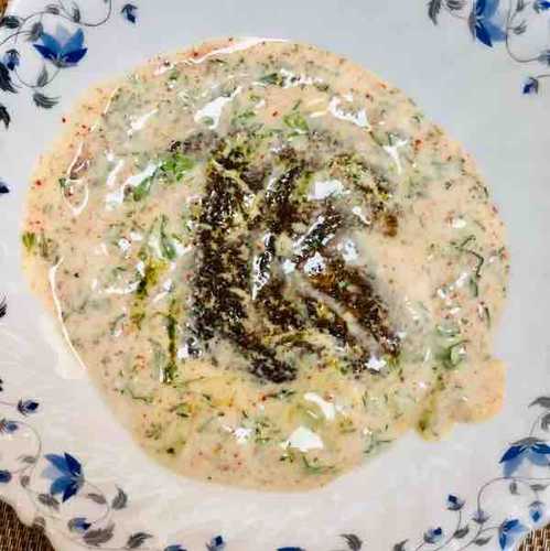 paneer dahi chaat (keto)
