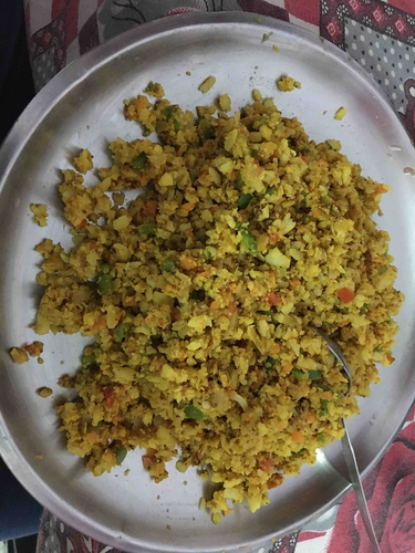 Healthy Soya Granules Poha