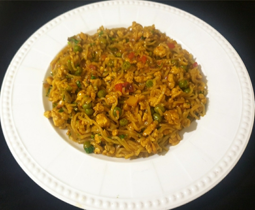 Chicken Keema Maggi