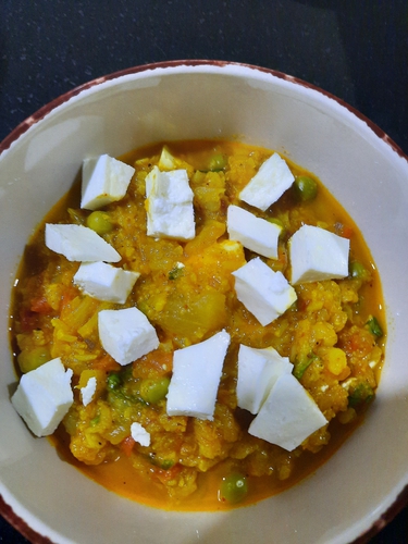 Pav ki Bhaajjii ( sabji)