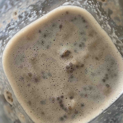 Apple and oats smoothie