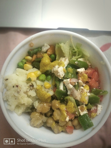 Chickpeas veggie Salad