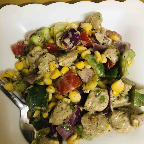 Soya Protein Salad