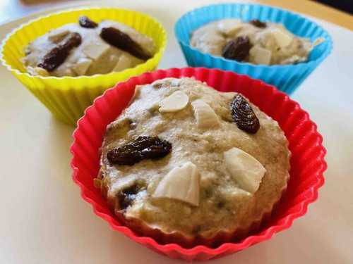 Oats Banana Muffins