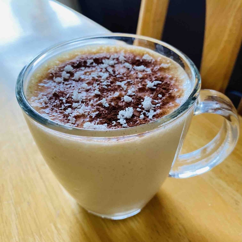 Orange protein smoothie ๐