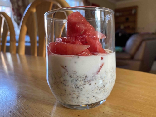 oats overnight porridge !๐