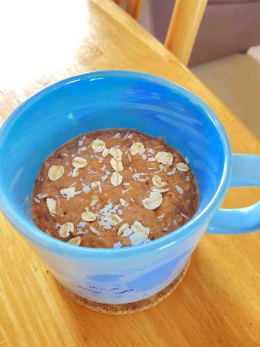 Oatmeal Mug cake