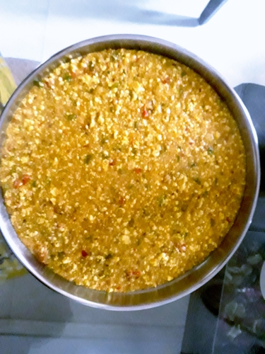 Paneer Oats bhurjee