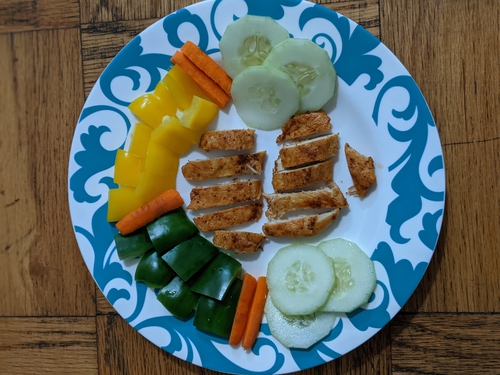 Pan fried/Air fried Chicken salad