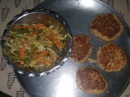 Soya Paneer cutlet