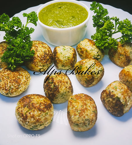 cauliflower Appam or Tots