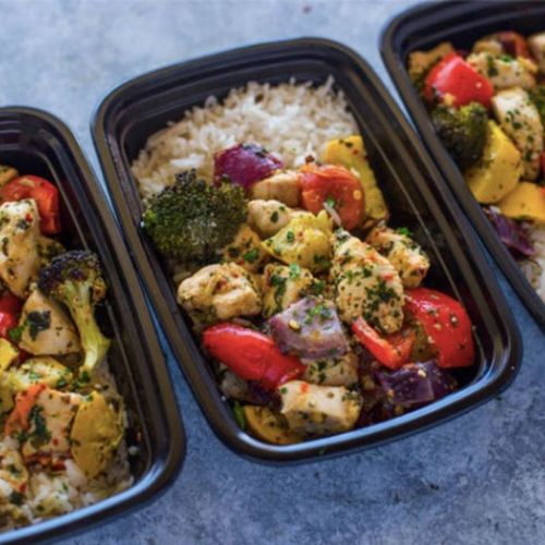 Roasted Garlic and Herb Chicken and Veggies