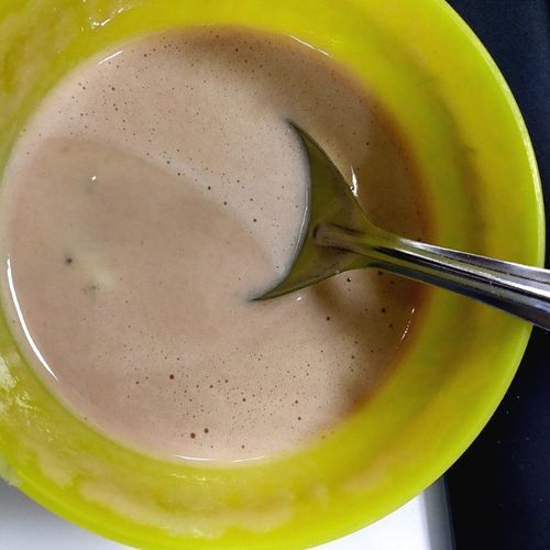 Banana whey smoothie!