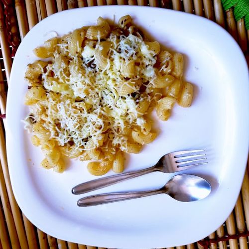 Cheesy Mushroom Pasta