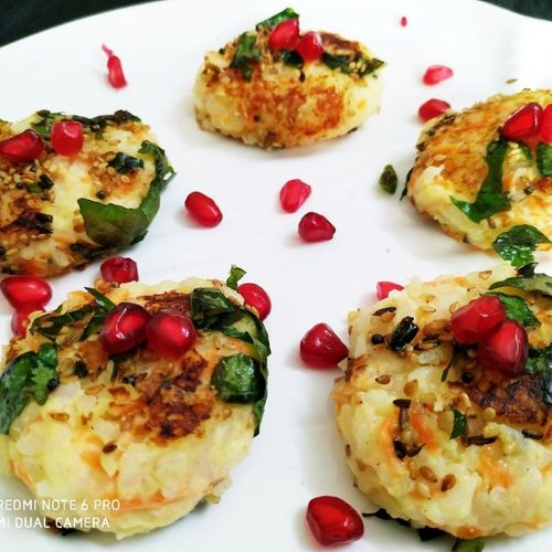 Curd Rice Cutlets
