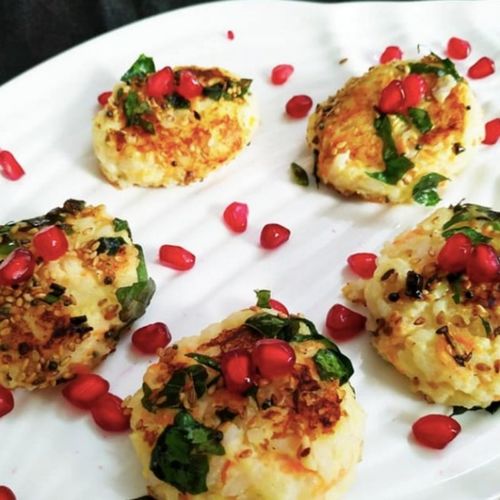 Curd Rice Cutlets