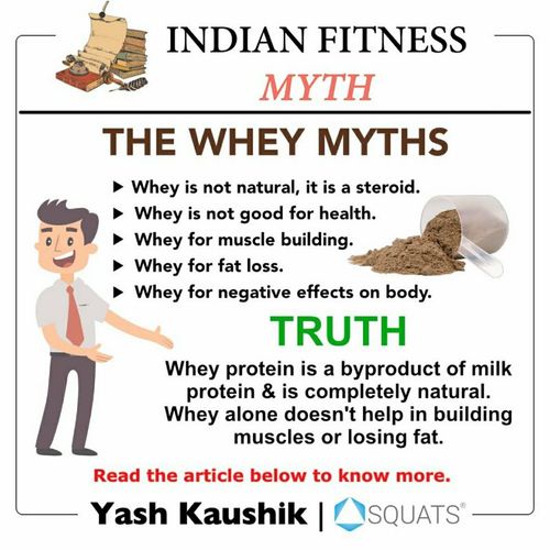 Indian Fitness Myths The Whey Protein Myths