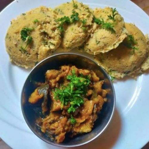 Soya Flour Rawa Idlis