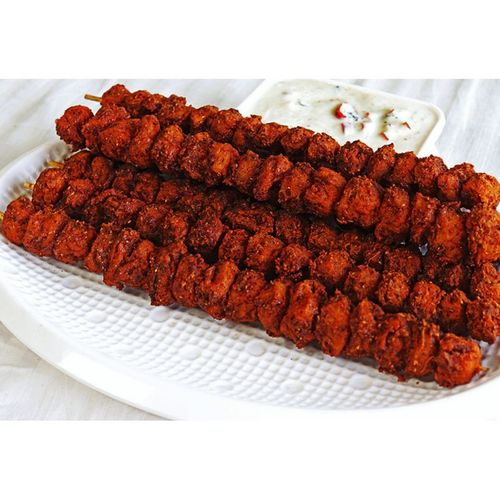 Baked soya chunks masala