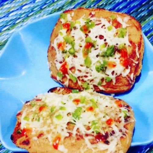 Snack time - Cheese chilly toast 🍽🧀🥪