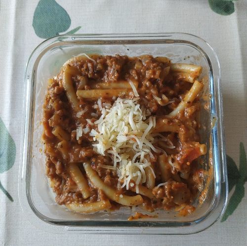Minced Soya Pasta