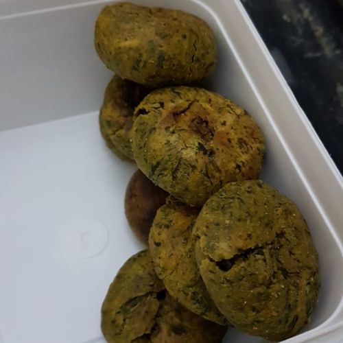 spinach baati