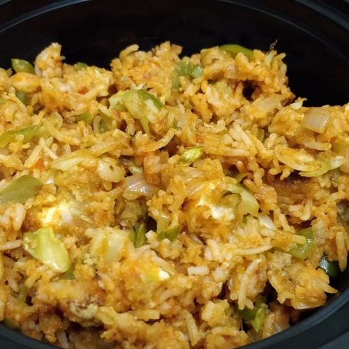 Schezwan Rice Oats and Panner