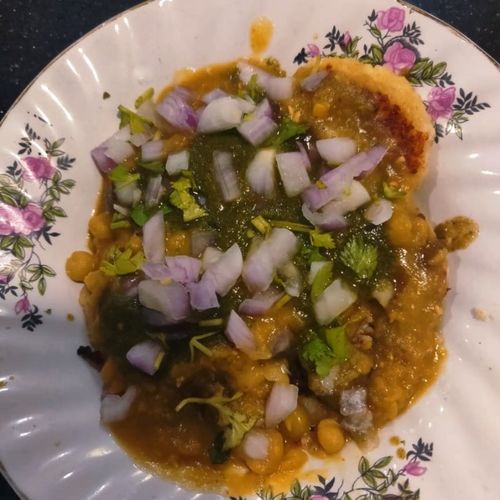 Cauliflower Paneer Tikki Ragda Patis