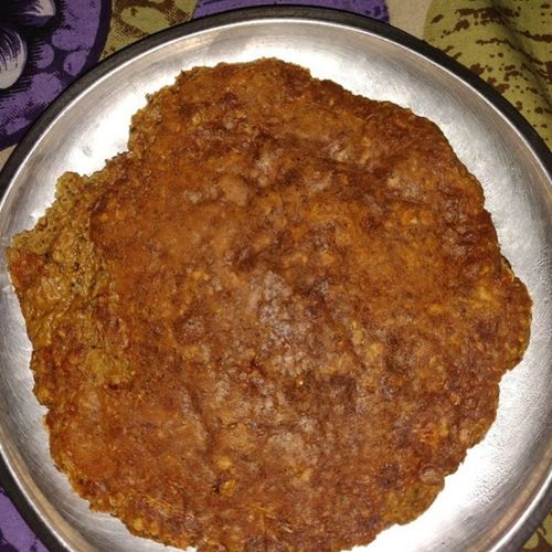 Oats and whey pancake
