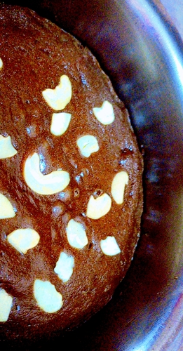 baked cashew coco cake