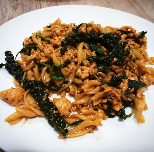 Thai Chicken Basil Pasta