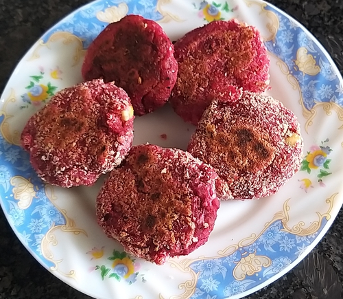 Soya paneer tikkis