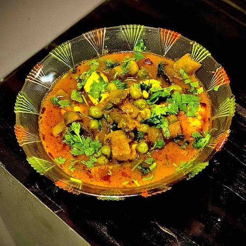Mutter Mushroom Paneer