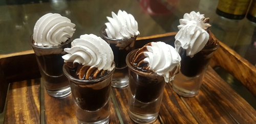 chocolate shots