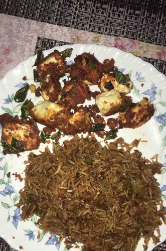 panner 65 & fried rice