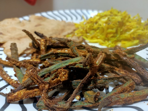 Kurkuri Bhindi