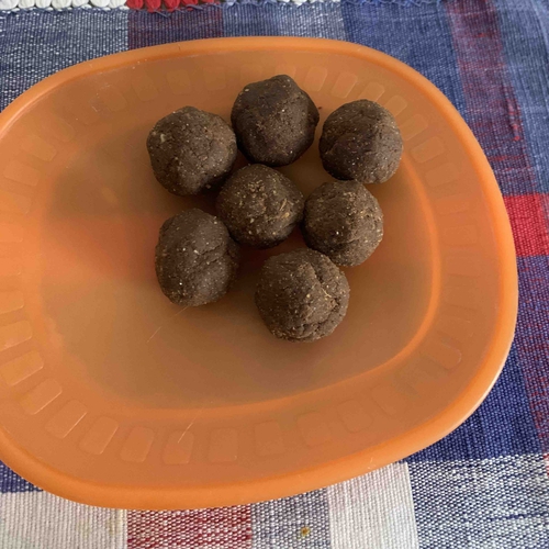 Whey Almond and soya ladoo