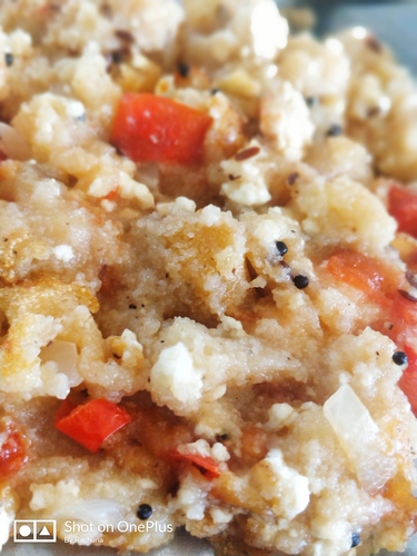 Tomato Paneer Upma