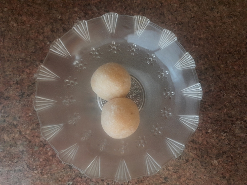 coconut Laddoo (A special treat by daughter within macros and calories)