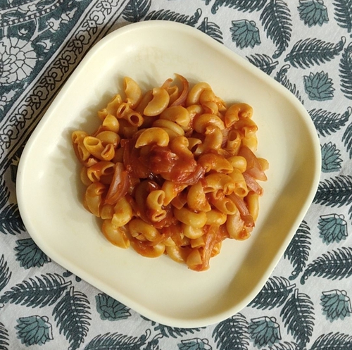 Red sauce macaroni 🌸🌸