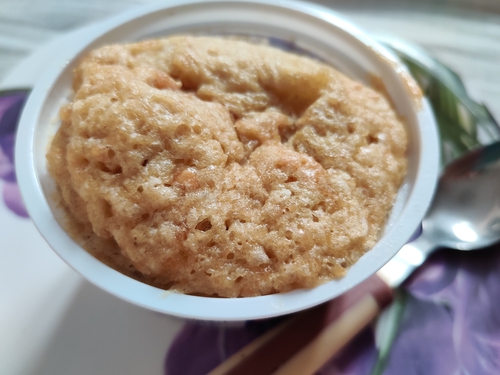 Peanut butter mug cake
