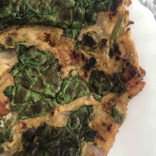 oats palak chila