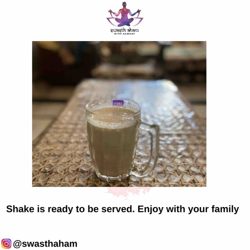Dates Whey Protein Shake