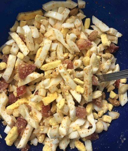 Egg Masala/Egg chat