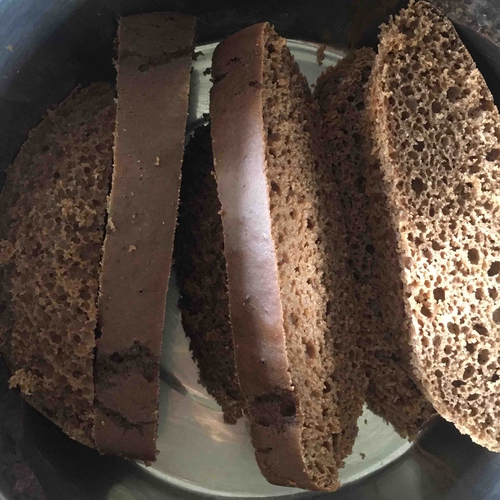 Soya cake/bread